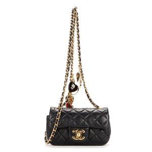 Chanel Mini Valentines Day Single Flap Shoulder Bag